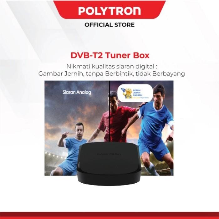 Set Top Box Polytron Pdv 700T2 Tv Digital Stb Dvbt2 Setopbox Dvb T2