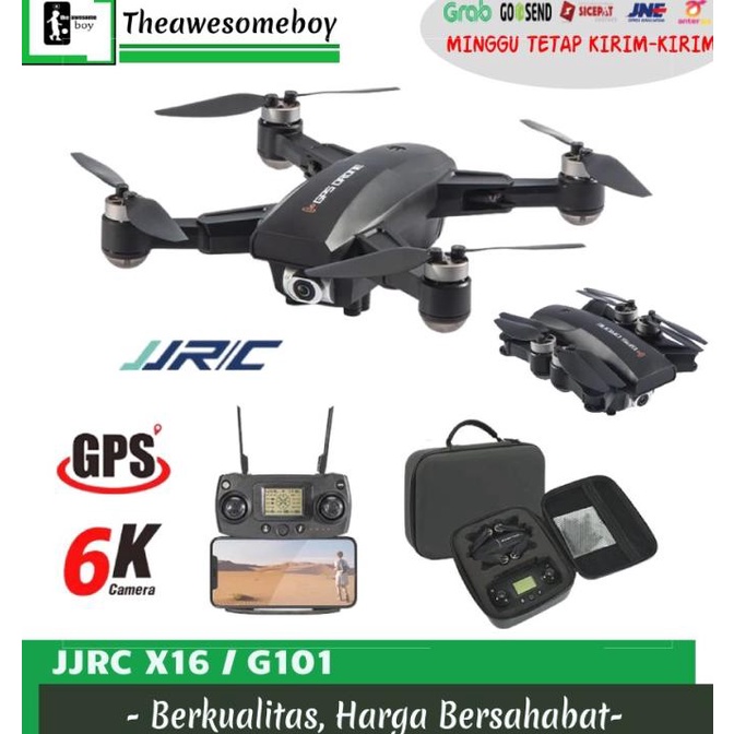 Jjrc X16 / G101 5G Wifi Gps Drone Foldable Fpv 6K Camera Quadcopter