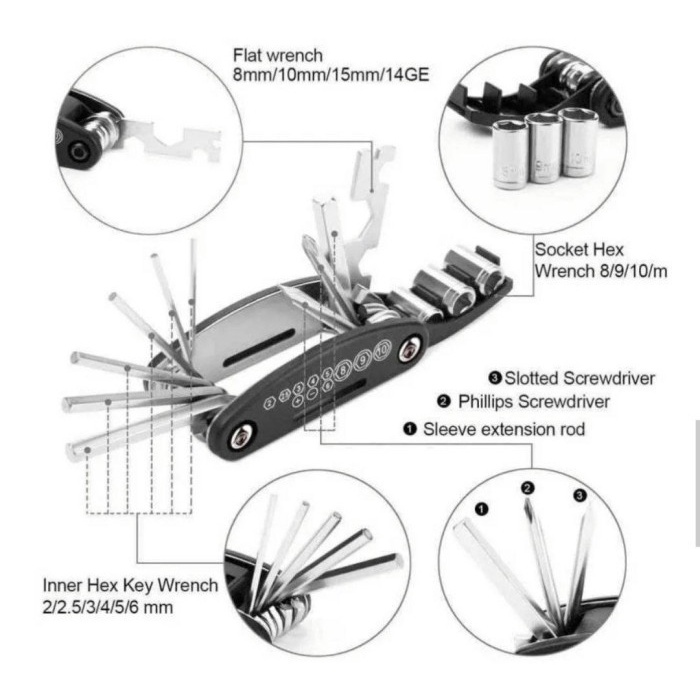 FM FIT SEKIRO TRAVEL TOOL 16 IN 1