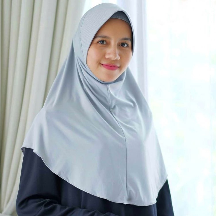 GKW.9Jn23r ▪ Bergo Dasya /kerudung sekolah/Oval polos