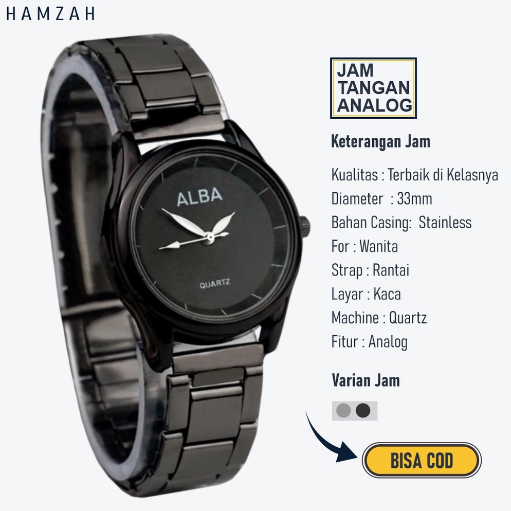 "MNT.14Jn23ᶻ" Jam Tangan Wanita Kecil Rantai Analog Anti Air Trend Terbaru Jm Tangan Wanita Cewek Ca