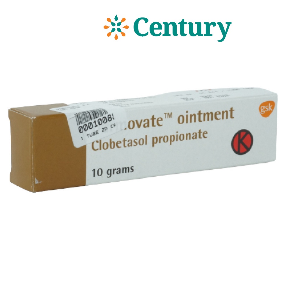 DERMOVATE 0.05% OINT 10GR / CLOBETASOL PROPIONATE 0.05% / OBAT KULIT