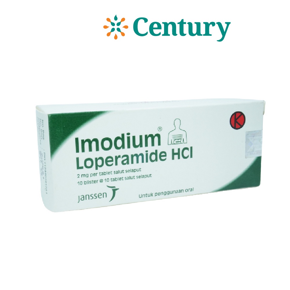 IMODIUM 2 MG 1 BLISTER ISI 10 TABLET/LOPERAMIDE HCL/OBAT DIARE/MENCRET/DIARE