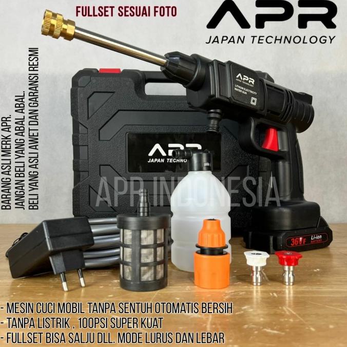 Promo Mesin cuci motor mobil APR JAPAN A10 jet cleaner steam cordless