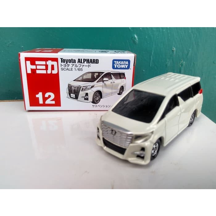 Toyota Alphard Tomica Reguler No 12 Mainan Diecast Mobil Harga Murah