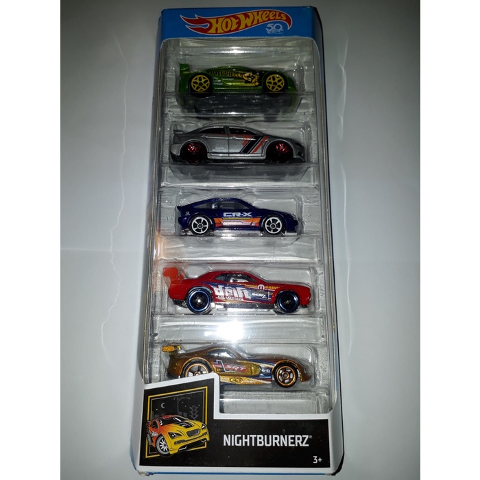 Hot Wheels Hotwheels Giftpack Isi 5 - Nightburnerz