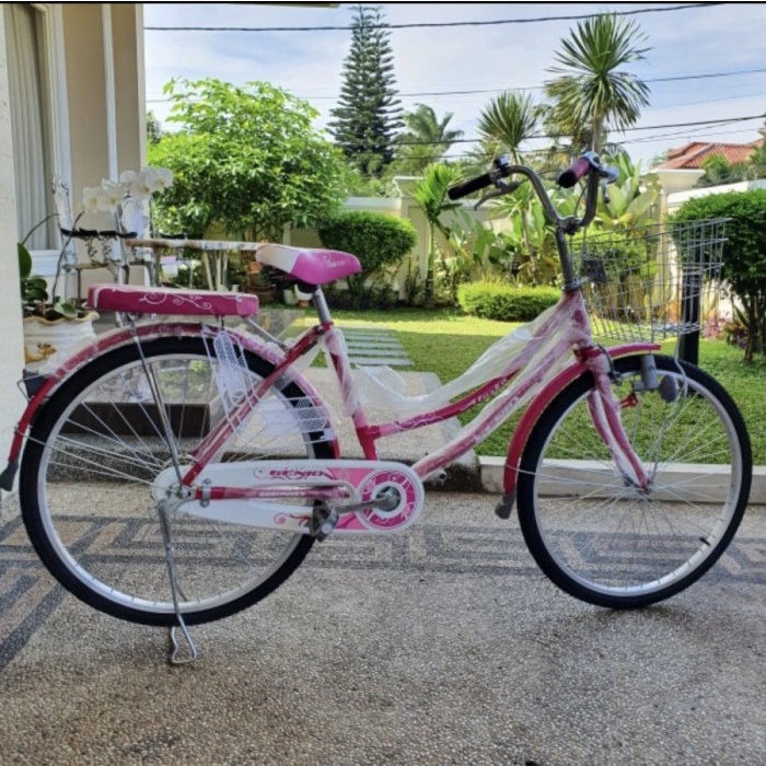 Terlaris Frame Sepeda Mini Genio Alaska Athena 26" 26 Inch Dewasa Perempuan By United