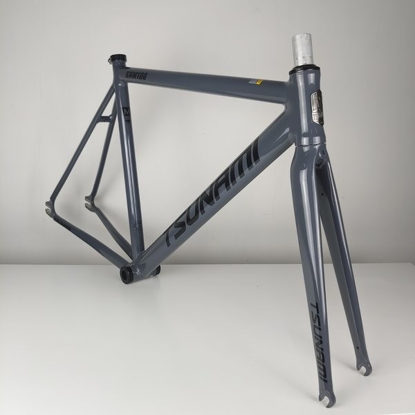 Terlaris Frame Tsunami Snm100 Cement Grey Frameset Fixie
