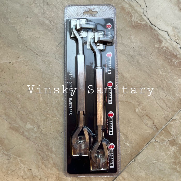 Terlaris (Per Pasang)Hak Angin Tebal Stainless Bolzano /Penahan Jendela Bolzano