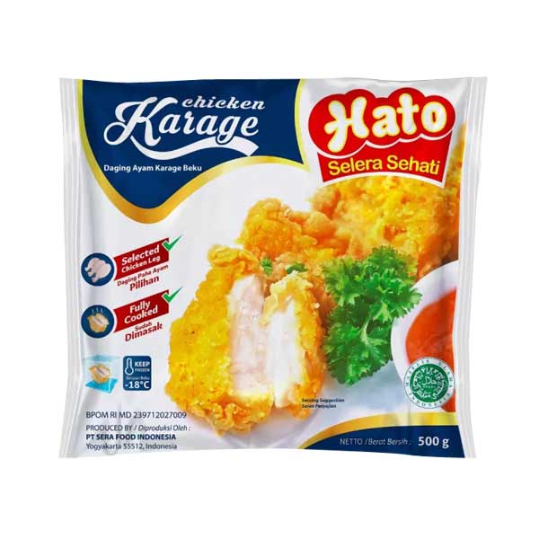 

HATO CHICKEN KARAGE 500 GR - FROZEN