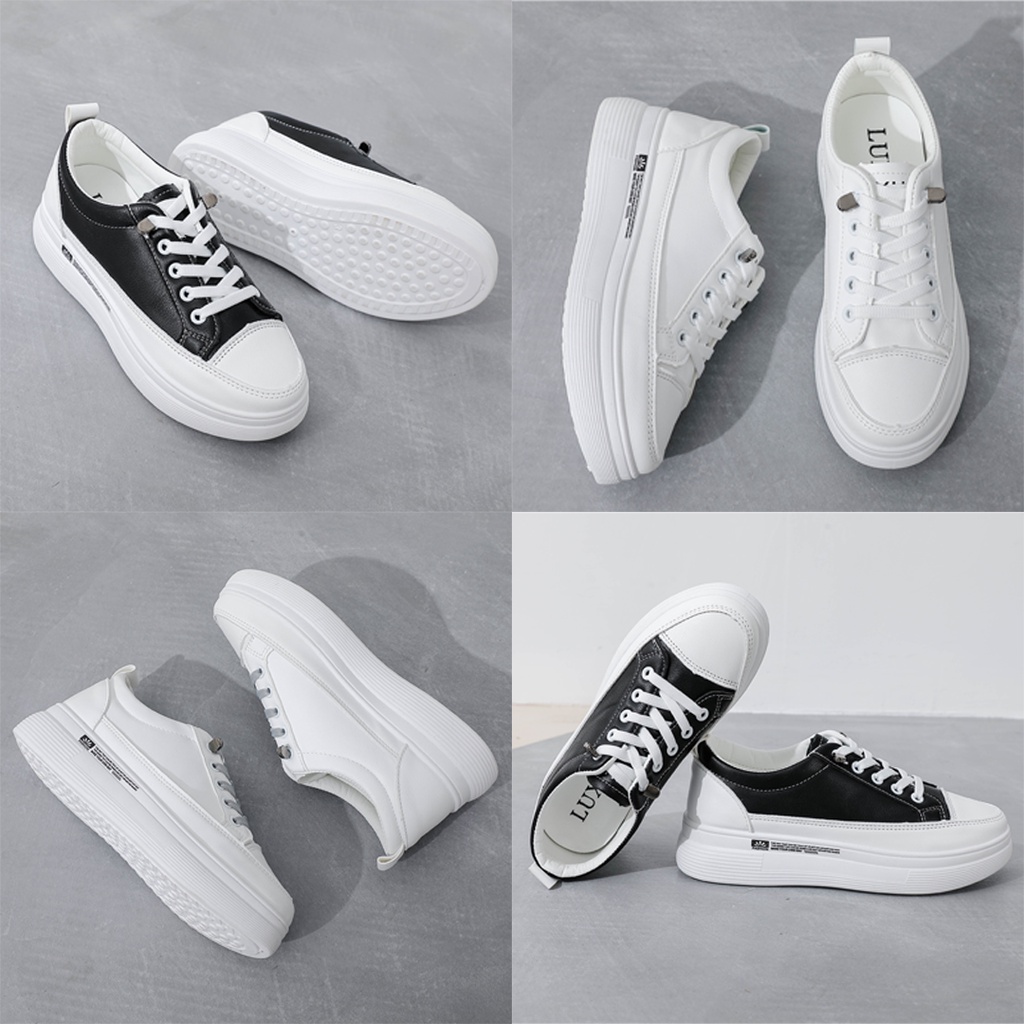 Dokter Sepatu Import - Minji Sepatu Wanita Sneakers Tali Fashion Import Quality Premium 190 - Free Kotak Sepatu!!! Sale!!!