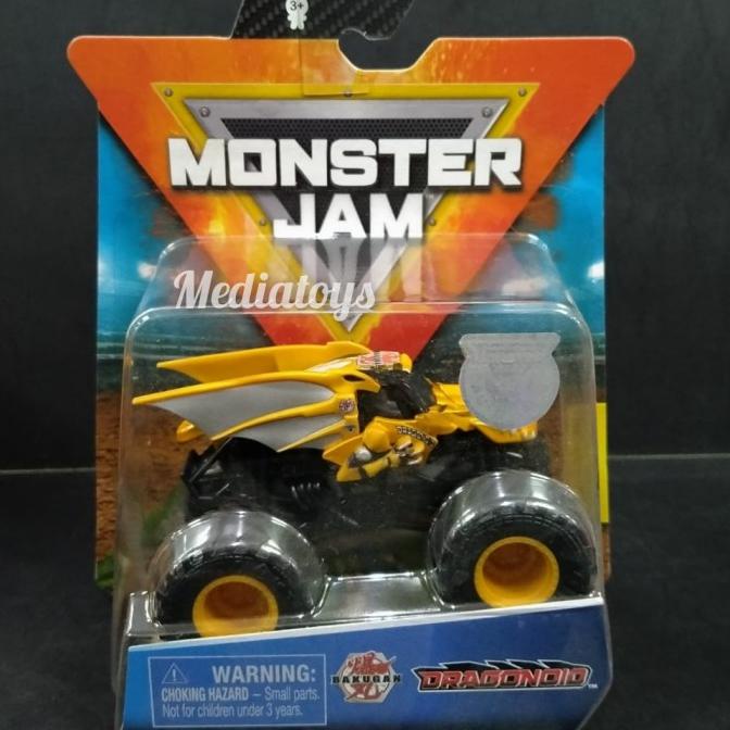 mainan anak monster jam dragonoid Bakugan truck spin master