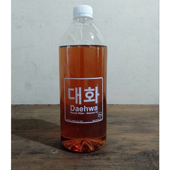 

Murah 1 liter minyak wijen/sesame oil pure 100%/murni halal Readystock