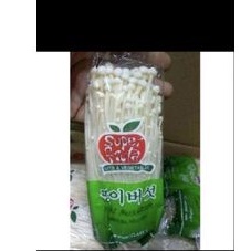 

SUPER FRUTA JAMUR ENOKI MUSHROOM 100 GR SHABU SHABU STEAMBOAT ENOKITAKE TAKE
