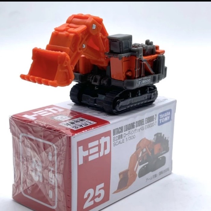 HOT SALE DIECAST EXCAVATOR KONTRUKSI TOMICA 25 HITACHI KONTRUKSI TRUK TERLARIS
