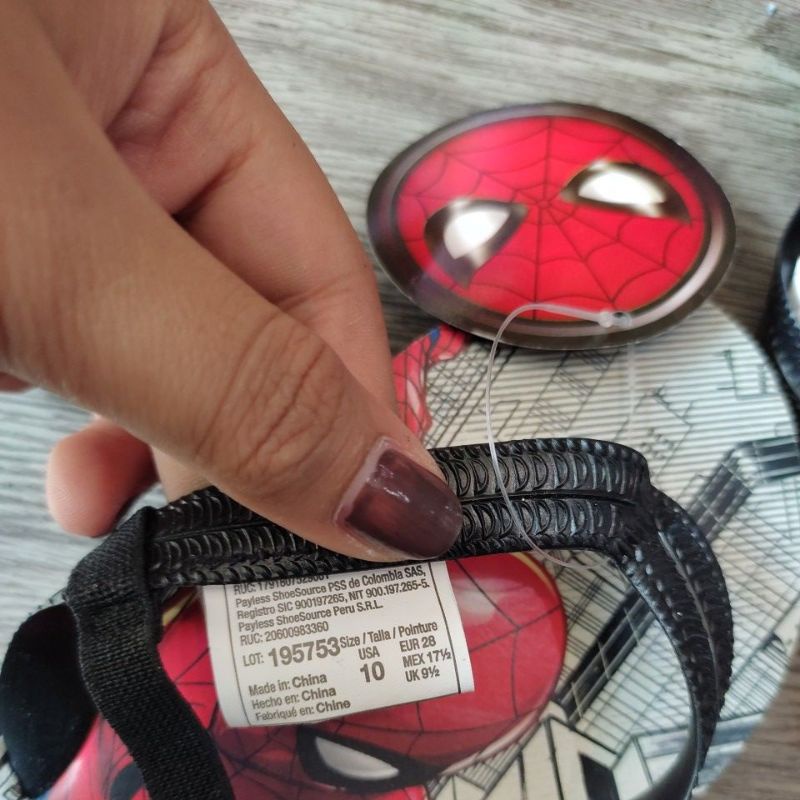 sandal Marvel Spiderman 195753