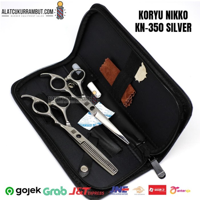 Bestseller Gunting Potong Rambut Gunting Sasak Koryu Nikko Paket Gunting Kn 350