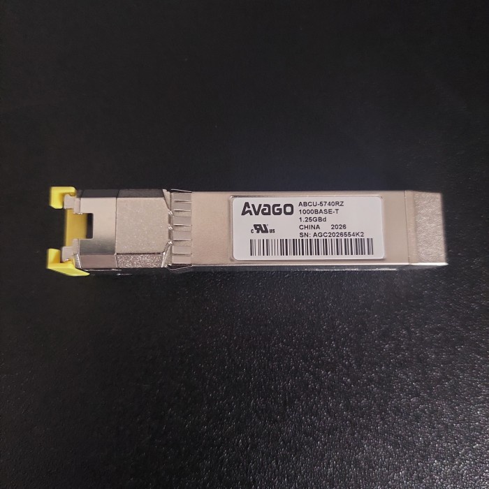 AVAGO 1000Base-T 1.25GBd SFP RJ45