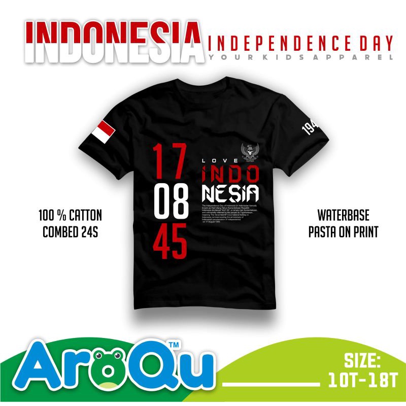 Kaos Anak Lengan Pendek 10-18