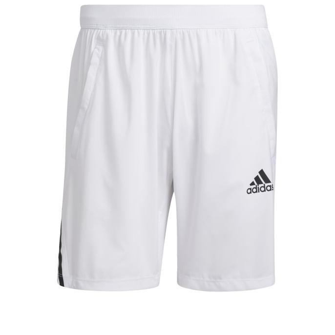 ADIDAS TRAINING Celana Pendek AEROREADY 3-Stripes 8 Pria Putih H20107