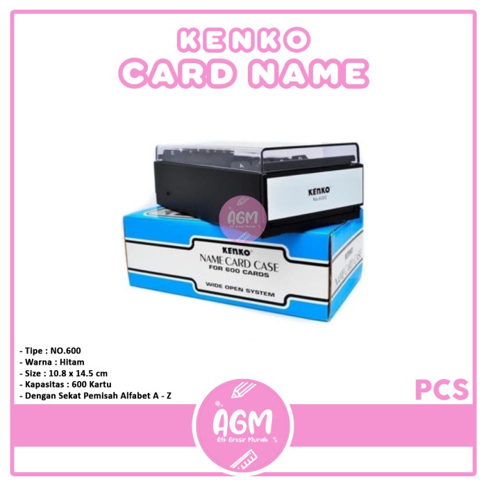 

Terlaris Kenko Box Name Card / Name Card Case 6000 / Kotak Kartu Nama