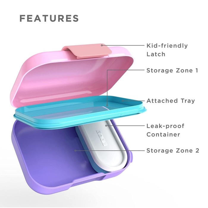 Zoku Neat Bento Jr. - Pink