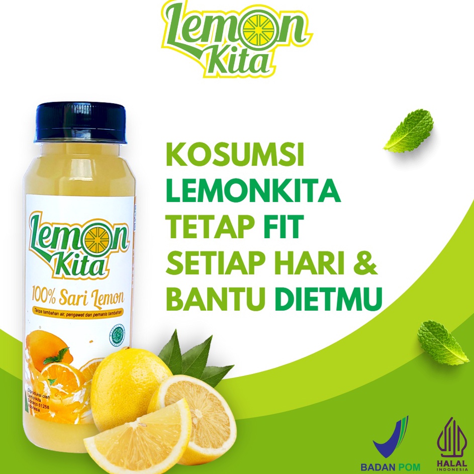 

Terbaruϟday Lemonkita Sari Lemon Murni Kaya Vitamin C dan Anti Oksidan 250 ml