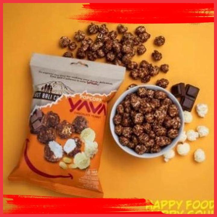 

(DELT) YAVA POPCORN CARAMEL CASHEWS CHOCOLATE PEANUT SNACK SEHAT 60GR