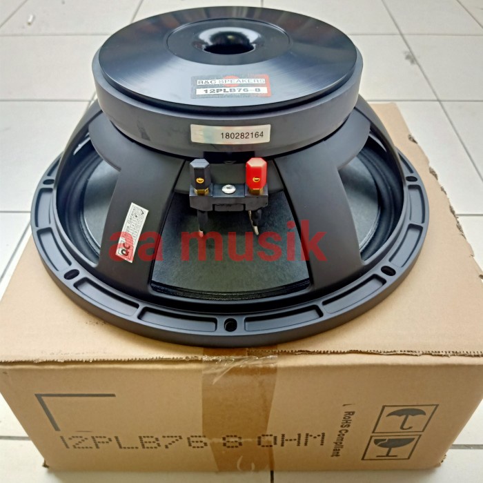 COMPONENT SPEAKER B&C 12PLB76 SUBWOOFER 12 INCH