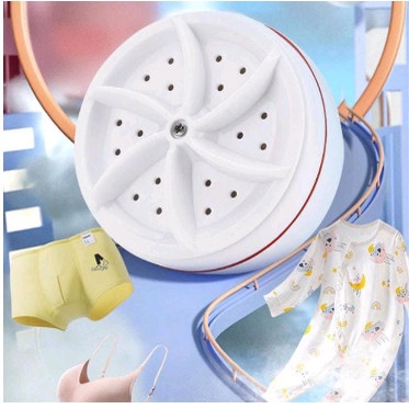 Best Seller Alat Mesin Cuci Baju Portable Mini Usb / Alat Cuci Baju Kuas Pakaian