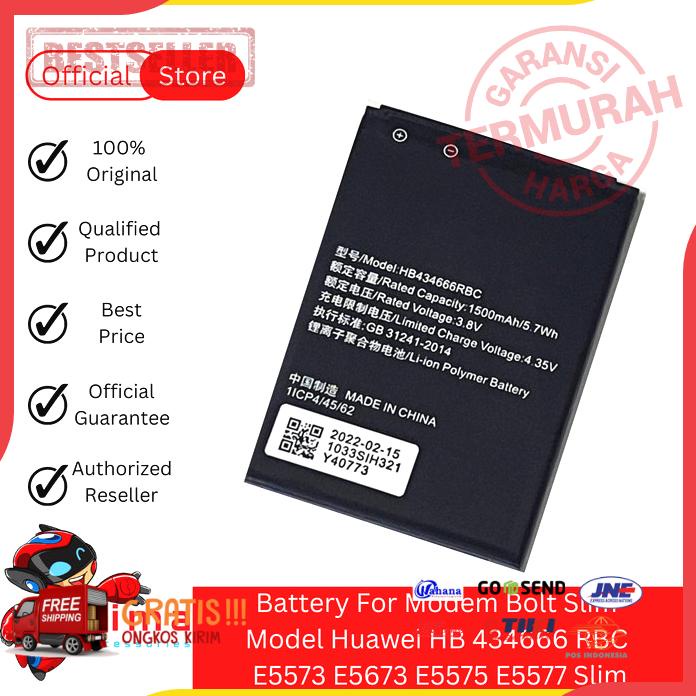 Baterai Modem Huawei Huawei Hb434666Rbc E5577 E5573 E5673 E5575 Sl