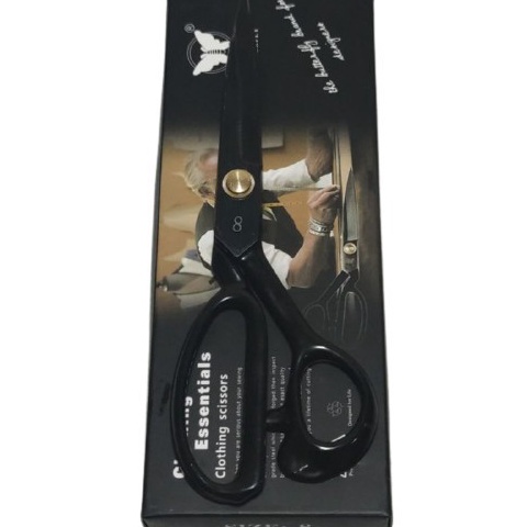 

[LCN86] Gunting Bahan Kain Butterfly Baja Hitam 8 / 9 / 10 Inch ❉Diskon