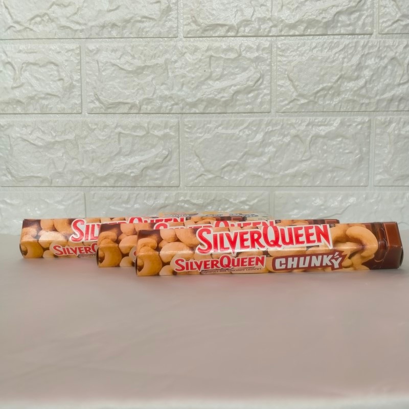 

Silverqueen Chunky Signature Milk Chocolate Cashews 95gr