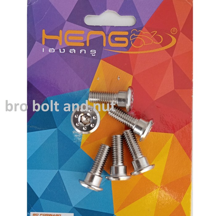 BAUT PROBOLT STENLISS DISC CAKRAM DEPAN NINJA 250 KARBU SL MONO ORIGIN