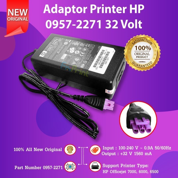 Adaptor 0957-2271 32V Printer HP Officejet 6000 6500 7000 32 Volt