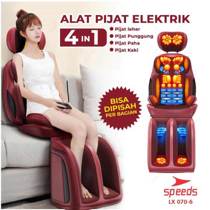 Kursi Pijat Elektrik Kursi Pijat Mobile Alat Pijat Elektrik 070-5