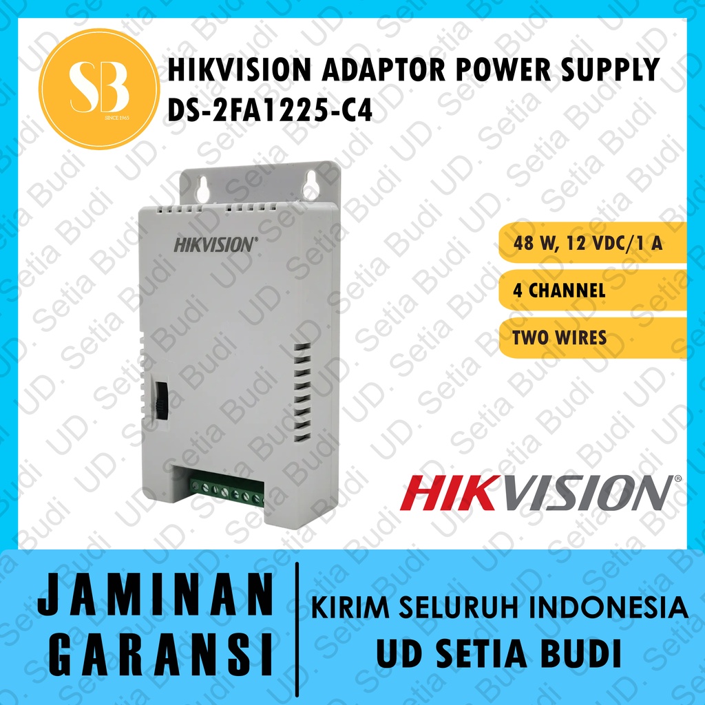 HIKVISION DS-2FA1225-C4 Adaptor Power Supply 4 Channel