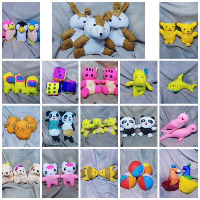 boneka murah per bal isi 100 pcs