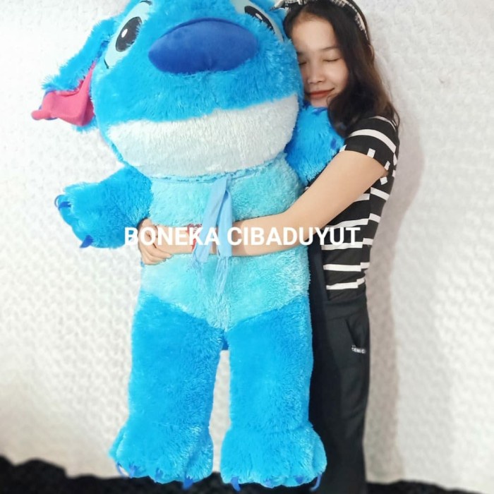 Boneka Stitch Jumbo Berdiri 1 Meter Bagus