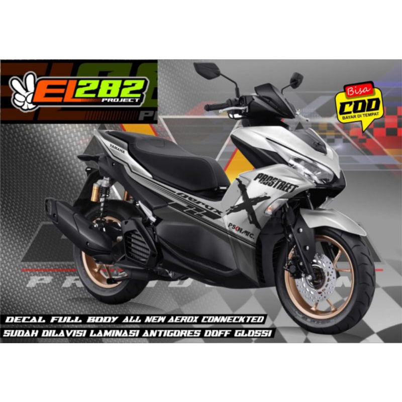 STIKER DECAL AEROX NEW CONNECTED FULLBODY "PROSTREET"
