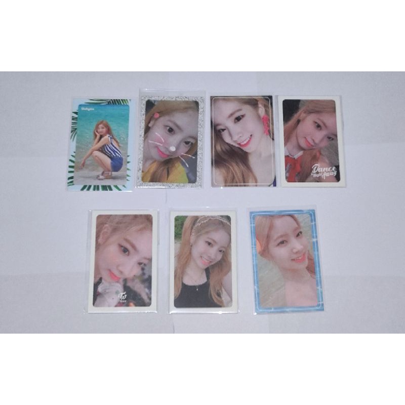Photocard Pc Dahyun Twice Summer Night