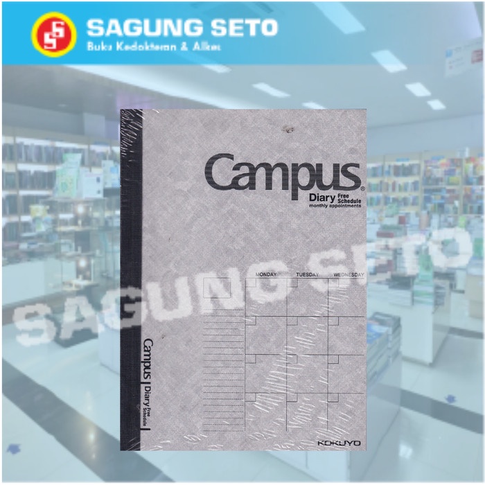 

Terlaris Buku Campus Diary Free Schedule Kokuyo / Notebook Ni-Cf211N