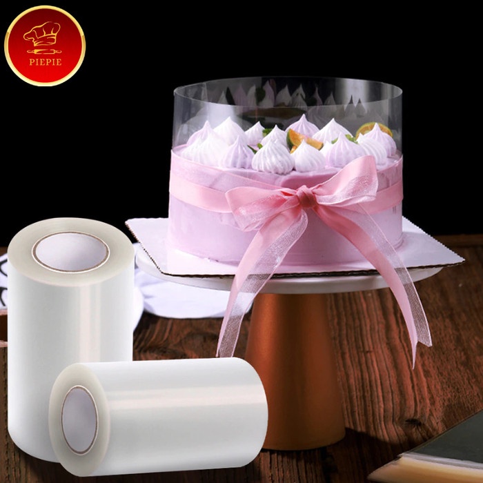 

Terlaris Miki Film Transparant Kue Mousse Cake Surround Collar 15Cm 10 Meter