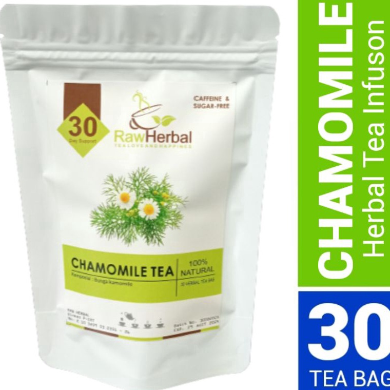 

Modern.. CHAMOMILE TEA : CHAMOMILE FLOWER TEA / TEH BUNGA CHAMOMILE ISI 30 TEA BAG 60