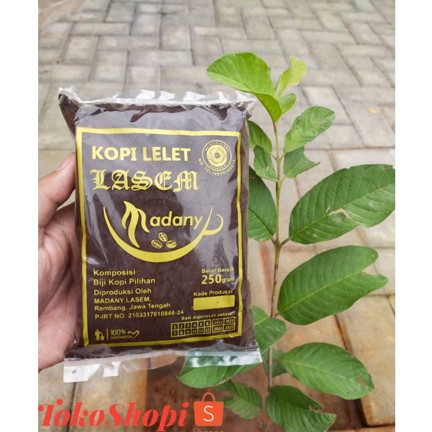 

PROMO F34 Kopi Lelet Lasem MADANY 250gram ↞