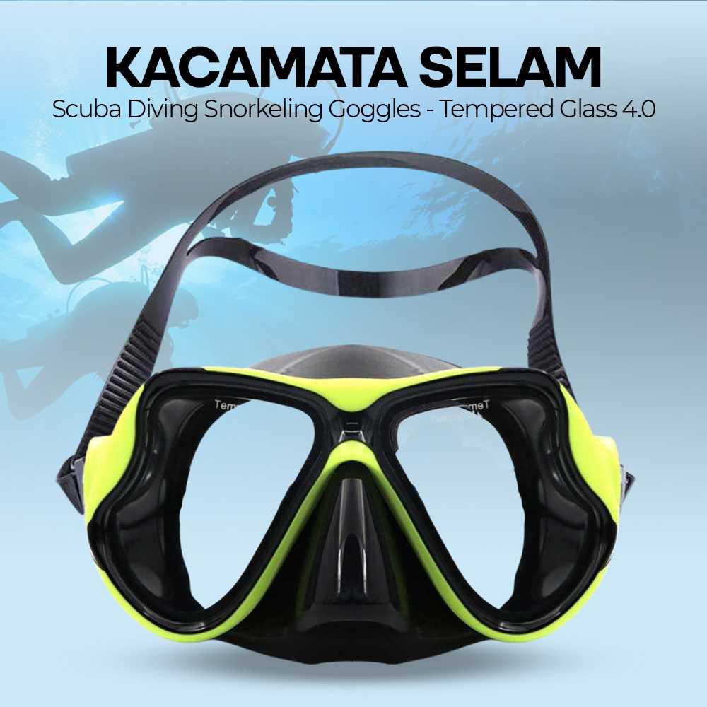 ZACRO Kacamata Selam Scuba Diving Snorkeling Goggles