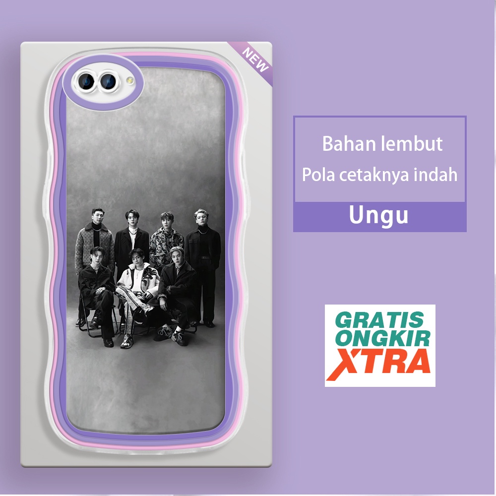 Mulia OPPO NEO 9 A3S A5 A7 A5S A9 2020 A12 A12S A12E  Casing Ponsel  Poster BTS Korea-Pop  warna-war