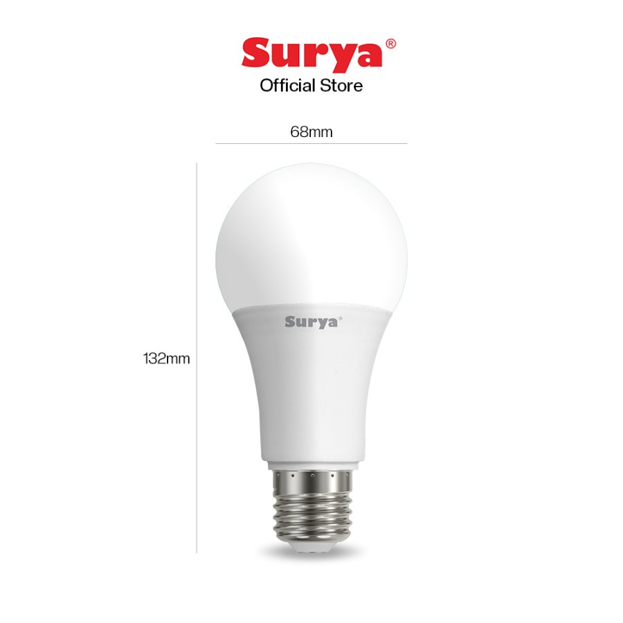 Lampu LED Bulb Surya Vega 12 Watt Putih Murah Terang Bergaransi