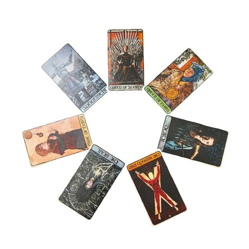 Game of Thrones Tarot 12x7cm tanpa guide paper