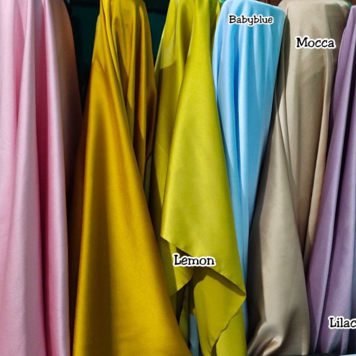 ♠ Satin Maxmara / Satin Roberto Cavali , Bahan Furing, Lapisan Kebaya ✤